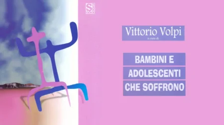 Particolare della copertina del libro bambini e adolescenti che soffrono di vittorio volpi in relazione alla salute mentale.