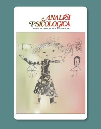 Copertina Analisi Psicologica n. 3 del 1979 con disegno infantile cirsope
